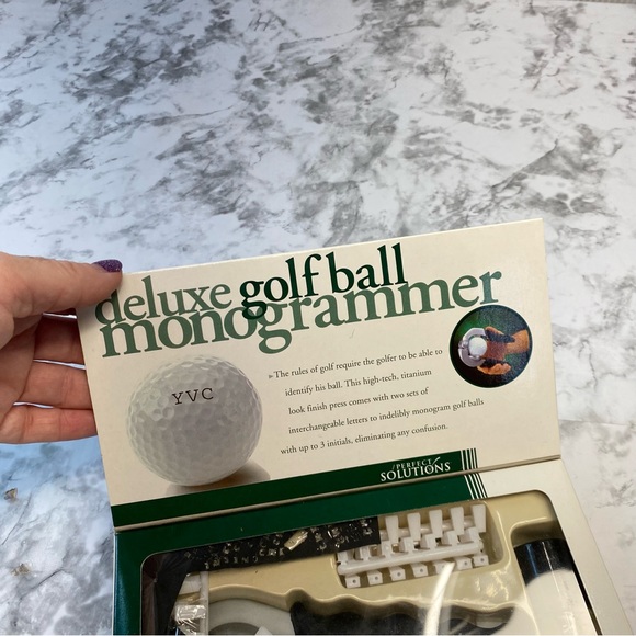 Deluxe Golfball Monogramer - Picture 6 of 10